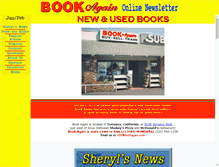 Tablet Screenshot of bookagain.com